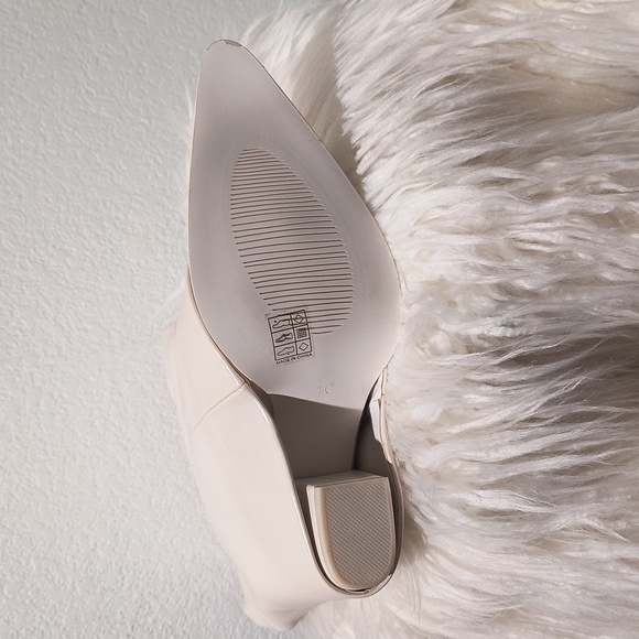 Women Fold Over Western Boots Chunky Heel Pointed Toe Cowboy Knee High Boots. - Picture 13 of 16